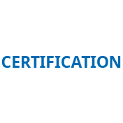 Our Certification